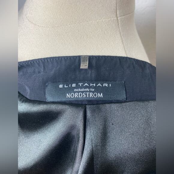 Elie Tahari Tweed Blazer, Sz 2, Academia Whimsigoth - Picture 4 of 6